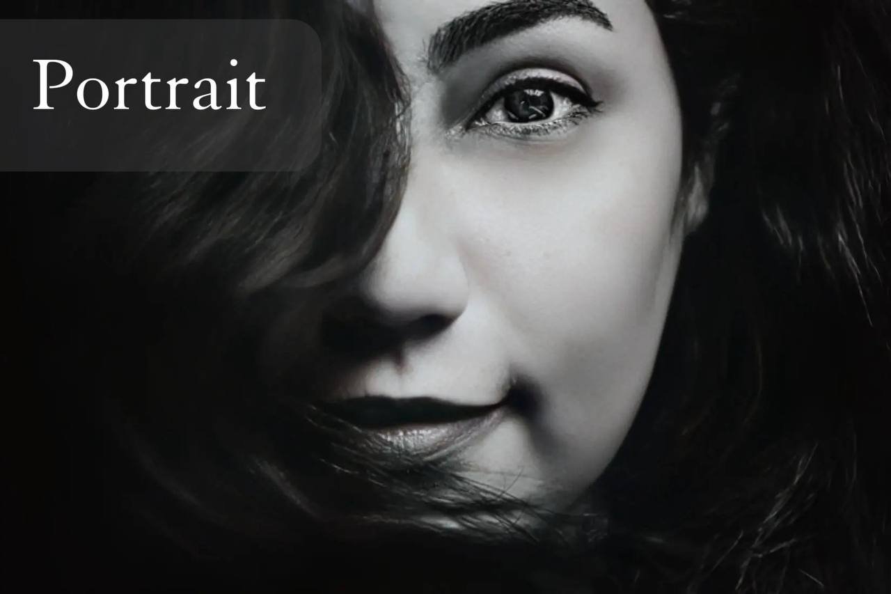 Entezar Studio black and white Portrait