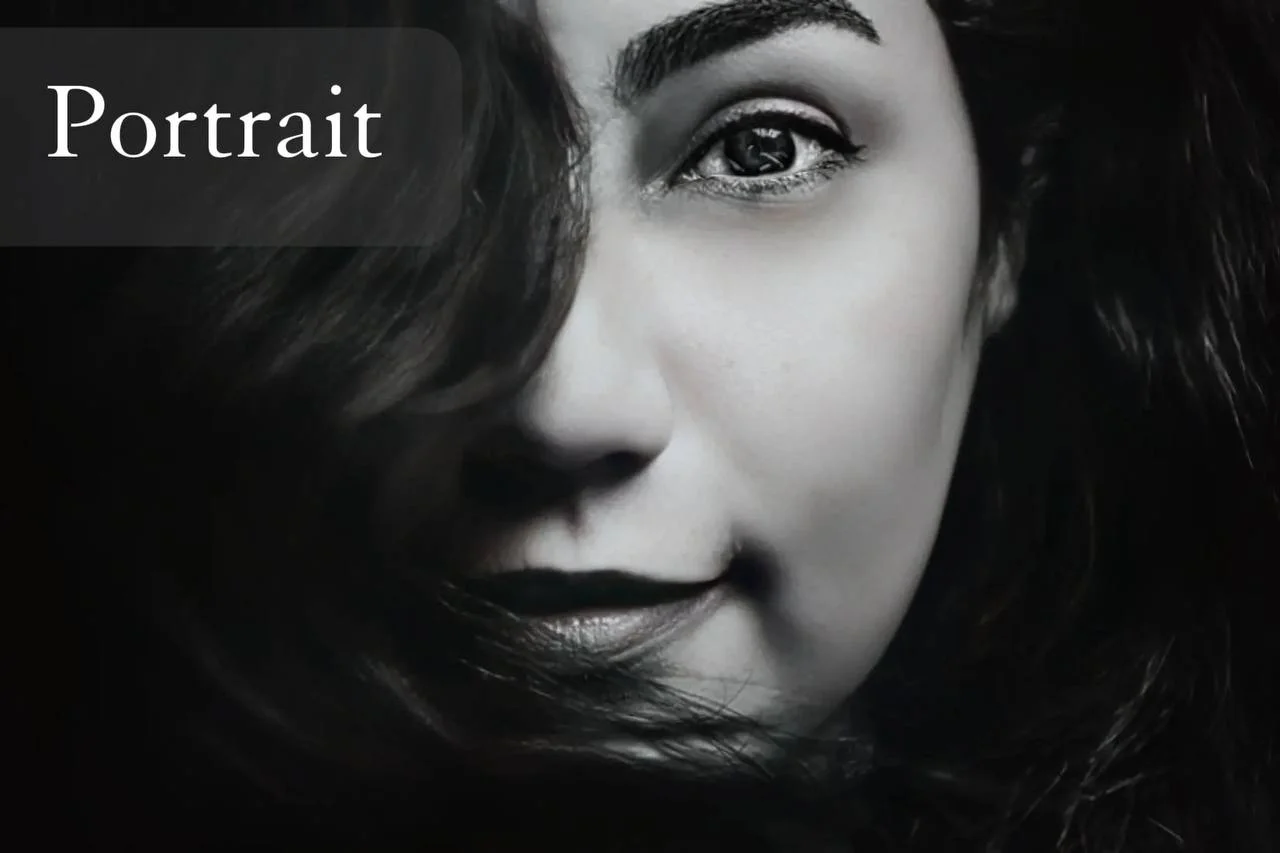 Entezar Studio black and white Portrait
